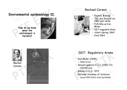 Environmental epidemiology II. Environmental
