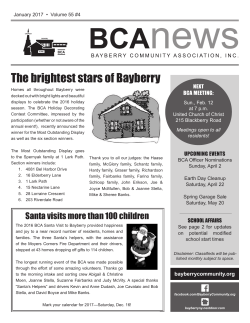 to the January 2017 Newsletter