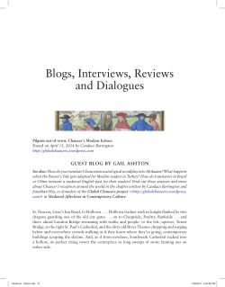 Blogs, Interviews, Reviews