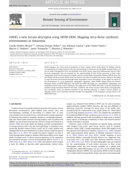 article in press - INPE