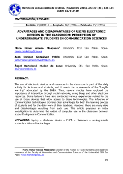 advantages and disadvantages of using electronic devices