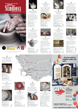 ...all your pottery supplies under one roof... OPEN MAP