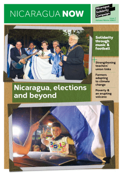 Nicaragua, elections and beyond
