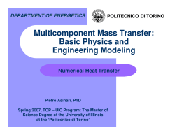 Multicomponent Mass Transfer