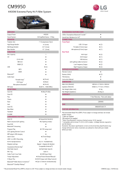 4400W Extreme Party Hi-Fi Mini System