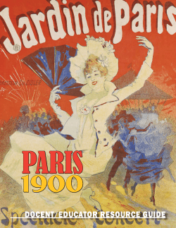 Educator Resource Guide - Oklahoma City Museum of Art