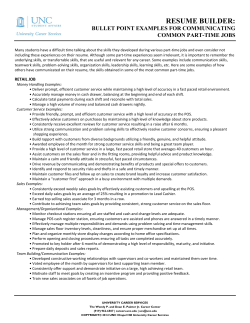 Communicating Skills on Your Resume