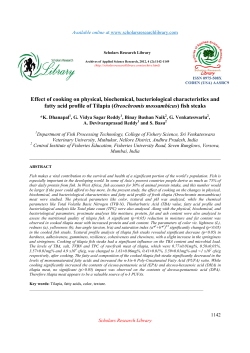 Effect of cooking on physical, biochemical, bacteriological