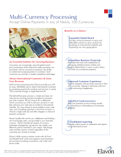 Multi-Currency Processing