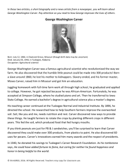 George Washington Carver