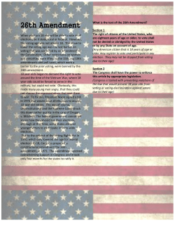 26th Amendment - MrFurgione.com