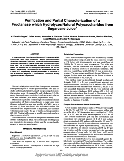 Purification and Partial Characterization of a