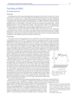 The Rise of OPEC - International Association for Energy Economics