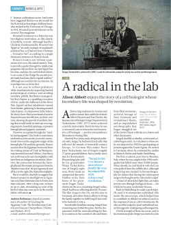 A radical in the lab