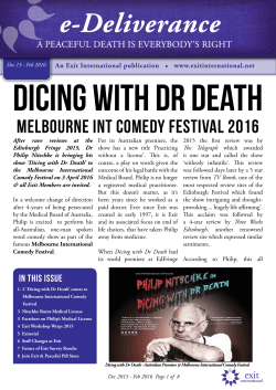 mElboUrNE INT comEdy fESTIval 2016