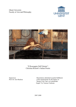 All letters and documents related to Christina Rossetti`s intriguing life