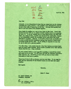 April 28, 1964 Dear Ted: Naturally, we are