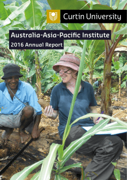 2016 Annual Report - Curtin University