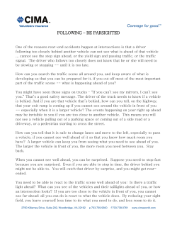 FOLLOWING &ndash; BE FARSIGHTED