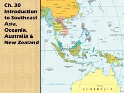 The most noticeable feature of mainland Southeast Asia is that it lies