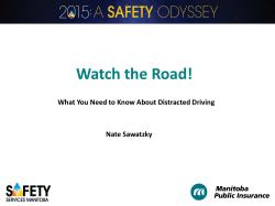 Distracted Driving, Defensive Driving, and Other Things You Should