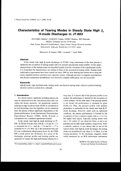Characteristics of Tearing Modes in Steady State High Be