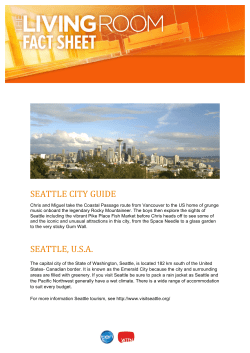 seattle city guide seattle, usa