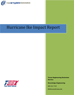 Hurricane Ike Impact Report
