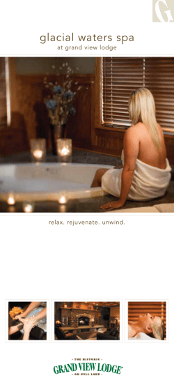 Brochure  - Grand View Lodge