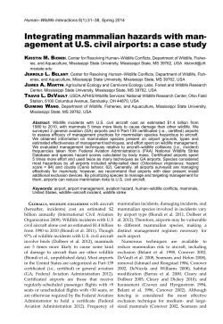 Integrating mammalian hazards with man