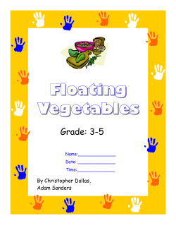 Floating Vegetables