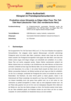 H&ouml;rspielproduktion im Fremdsprachenunterricht