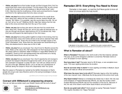 Ramadan 2015