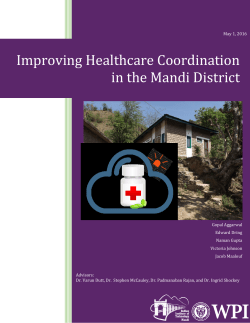 Improving Healthcare Coordination in the Mandi District