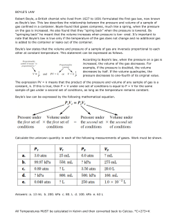 All Temperatures MUST be calculated in Kelvin and