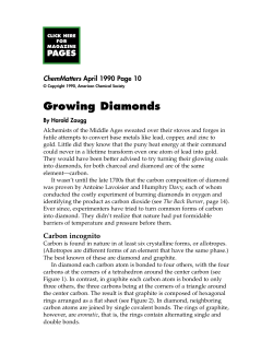 Growing Diamonds
