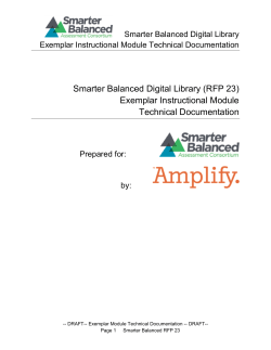Digital Library Instructional Module Technical