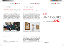 FACTS AND FIGURES 2012