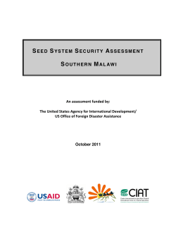 SSSA Southern Malawi Final Report