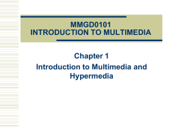 introduction to multimedia