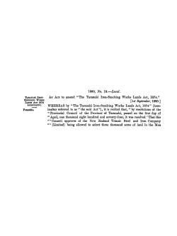 44 VICT 1880 No 18 Taranaki Iron-Smelting Works Lands Act