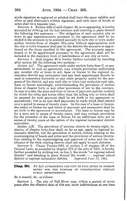 364 ACTS, 1964.&mdash; CHAP. 503. simile signature so engraved or