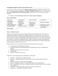 Constitution Political Cartoon Analysis Project - Reeths