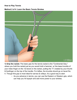 Tennis Hitting
