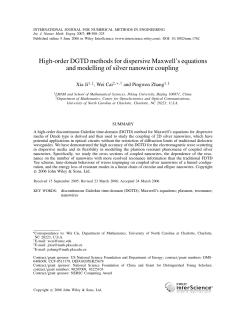 High-order DGTD methods for dispersive Maxwell`s equations and