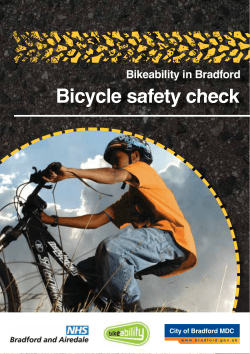 Bicycle safety check