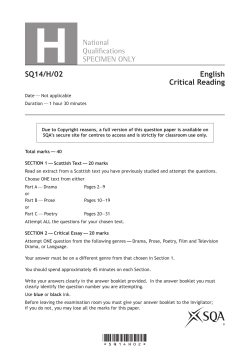English Critical Reading Redacted