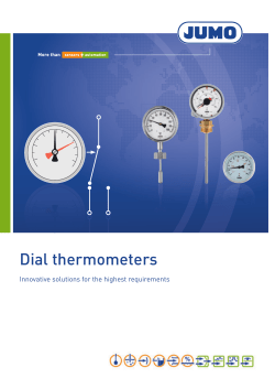 Dial thermometers