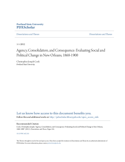 Agency, Consolidation, and Consequence: Evaluating