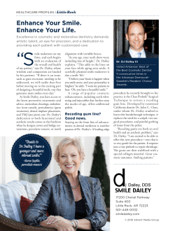 Enhance Your Smile. Enhance Your Life.